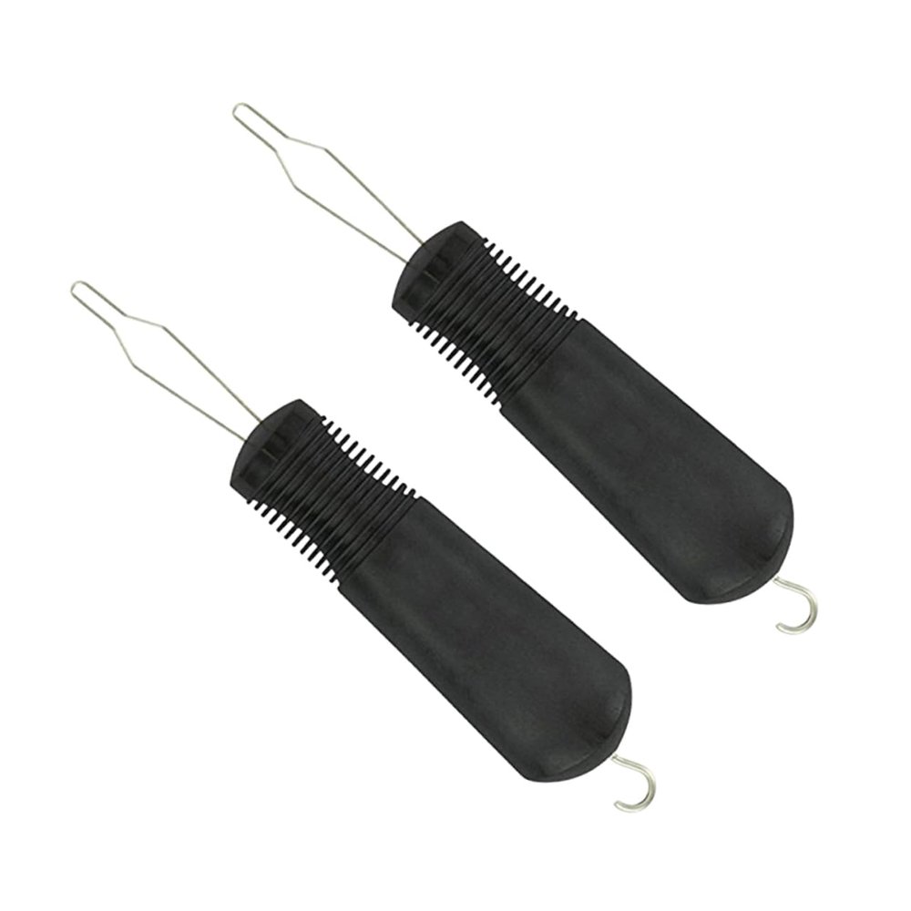 FRCOLOR 2-Piece Dressing Aid Set with Zipper Puller and Button Hook for Seniors