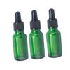 VICASKY 12-Pack 10 ml Refillable Green Glass Bottles with Pipettes view 3