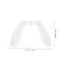 5 Silicone Nose Pads for Glasses, U-Shaped, Matte view 2