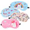 DEARMAMY 4-Pack Unicorn Sleep Masks, Light-Blocking Fabric Eye Masks view 1