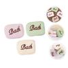 3-Piece Bath Sponge Set for Children, Soft and Absorbent, with Hanging Cord view 4