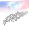 DEARMAMY Silver Rhinestone Bridal Hair Comb view 4