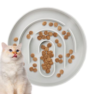 Slow Feed Dog Bowl - Feeder Cat Bowl