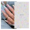 HEXHUASR 5D Nail Stickers, Flowers, Hearts, Bears and Rabbits view 4