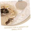VICASKY Wooden Platform for Small Animals and Parrots view 3