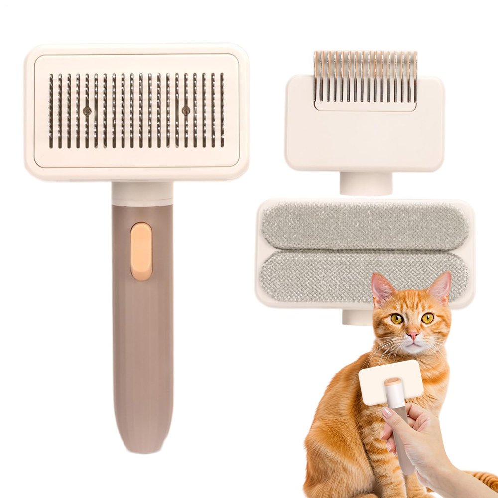 Misaakoeq Pet Grooming Comb, Multifunctional Dog Brush