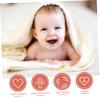ERINGOGO 10-Pack Pure Cotton Baby Washcloths view 4
