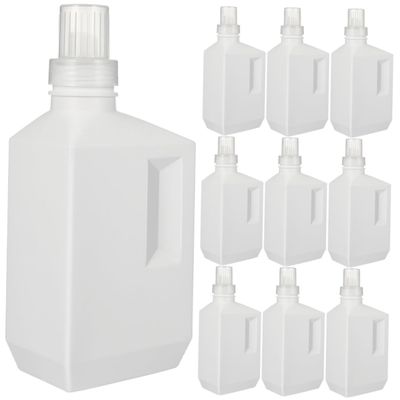VALICLUD 5-Pack 400 mL Refillable PE Bottles, White