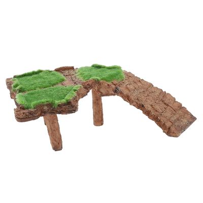 Parliky Resin Turtle Resting Platform with Shelter