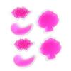 Gogogmee Heat and Cold Gel Packs for Pain Relief, 6 Lip-Shaped PVC Packs view 1