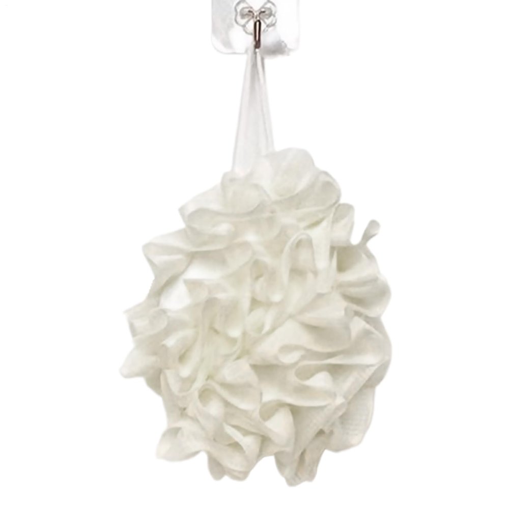 Luffa Sponge for Women, 2-in-1 Body Exfoliator & Shower Pouf