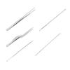 5-Piece Stainless Steel Ear Pick Set for Ear Cleaning, Silver view 1