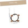 BCOATH Parrot Toy Rattan Swing 20cm view 2