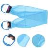 Gogogmee Foldable Polyester Body Scrub Towel with Handles, Blue Back Scrubber, Random Color view 4