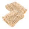 IWOWHERO 2-Pack Luffa Shower Sponges for Gentle Exfoliation view 1