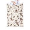 Cow Print Baby Blanket, Western Cowboy Nursery Decor view 1