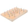Finger Rehabilitation Trainer Wooden Pegboard view 1