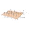 Finger Rehabilitation Trainer Wooden Pegboard view 2