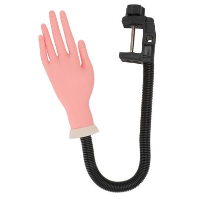 Flexible Plastic Hand Model for Manicure Training and Nail Art