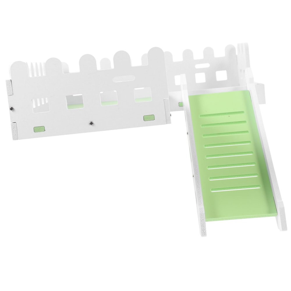 CVUTOVO Hamster Platform with Ladder for Balance and Exercise, PVC