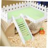 CVUTOVO Hamster Platform with Ladder for Balance and Exercise, PVC view 3