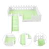 CVUTOVO Hamster Platform with Ladder for Balance and Exercise, PVC view 4