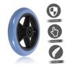 Replacement Wheelchair Wheels, 2-Piece Set, 5-Inch Universal Wheels view 3