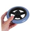 Replacement Wheelchair Wheels, 2-Piece Set, 5-Inch Universal Wheels view 4
