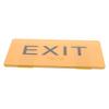 GARVALON Braille Sign for Exits view 1