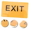 GARVALON Braille Sign for Exits view 3