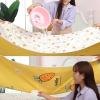 SXTYYH Cartoon Print Washable Waterproof Incontinence Bed Pad, Double-Sided, Leakproof, Cotton, 100 x 150 cm, P view 4