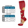 TXLEAPEY 58 Styles, 3 Pairs/Pack Compression Knee-High Socks for Women and Men, Sports Socks for Varicose Veins and Running (YS001-43-42-44, L-XL) view 3