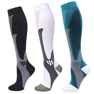 TXLEAPEY S–XXL 3-Pack Compression Socks, 30 mmHg, XXL