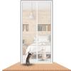 ZUYINBULUO Cat Screen Door for Balcony, 80 x 210 cm, Thickened Cat Safety Screen for Living Room, Bedroom, Kitchen, Patio, Dog and Cat Screen Door with Zipper (100 x 210 cm) view 1