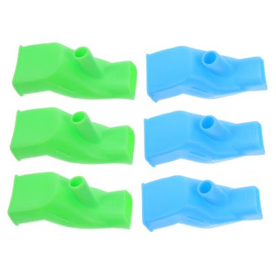 Supvox 6-Piece Faucet Extenders for Children, Plastic Sink Faucet Extensions