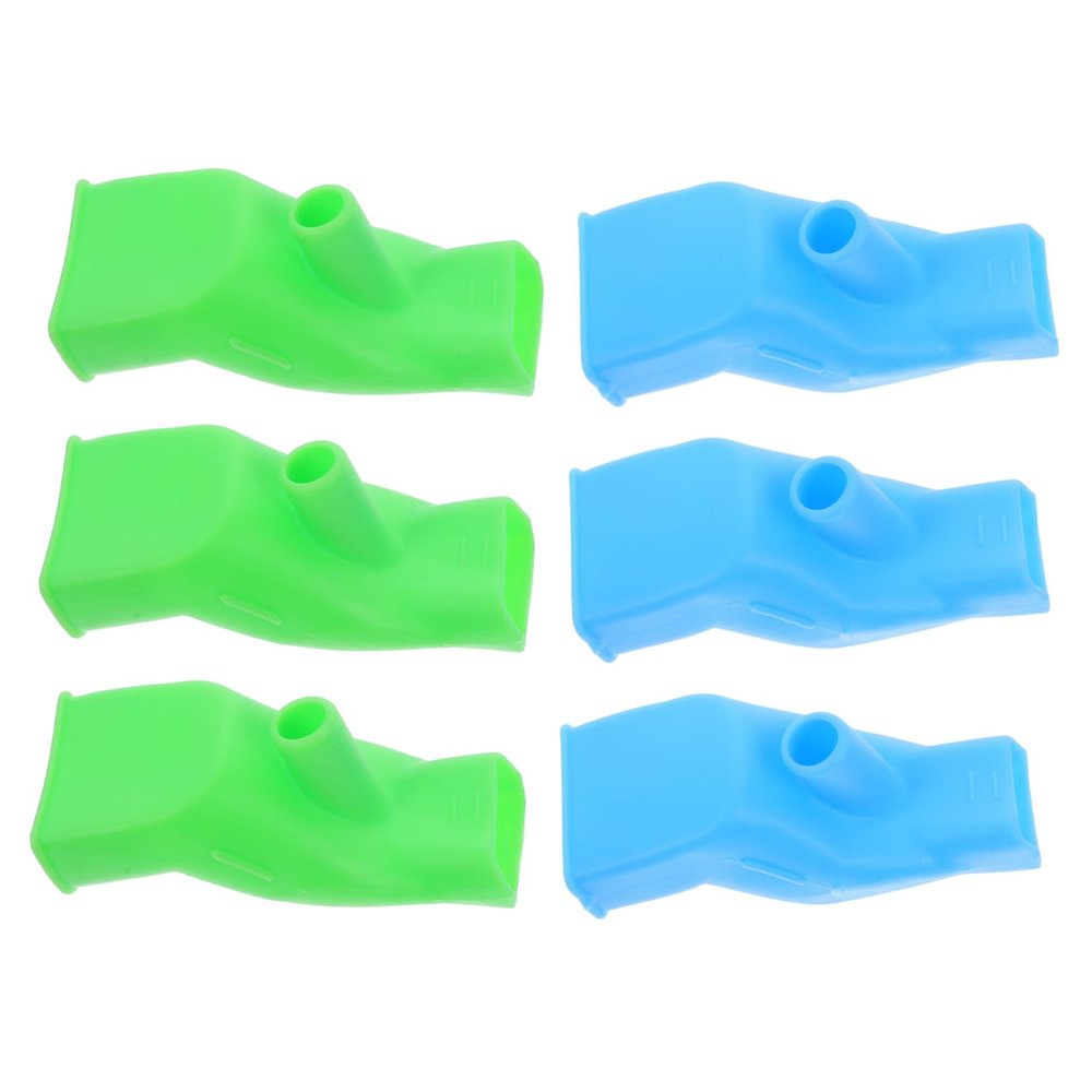 Supvox 6-Piece Faucet Extenders for Children, Plastic Sink Faucet Extensions