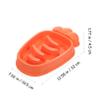 VANZACK Carrot-Shaped Slow Feeder Bowl for Dogs and Cats view 2