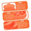 VANZACK Carrot-Shaped Slow Feeder Bowl for Dogs and Cats view 3