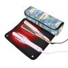 Cute Bear Blue 2-in-1 Hair Tool Travel Case with Heat-Resistant Mat view 2