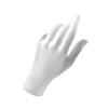 Female Hand Display Mannequin, White, Size L, Left Hand view 1