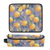 Orange 2-in-1 Hair Tool Organizer with Heat-Resistant Mat view 3