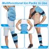 Hip Ice Pack Wrap After Surgery, Reusable Cold Pack for Bursitis, Hip Replacement, Flexor Pain and Sciatica view 2