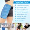 Hip Ice Pack Wrap After Surgery, Reusable Cold Pack for Bursitis, Hip Replacement, Flexor Pain and Sciatica view 4
