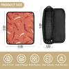 Retro Peppers Hair Tool Travel Bag for Women with Heat-Resistant Mat view 4