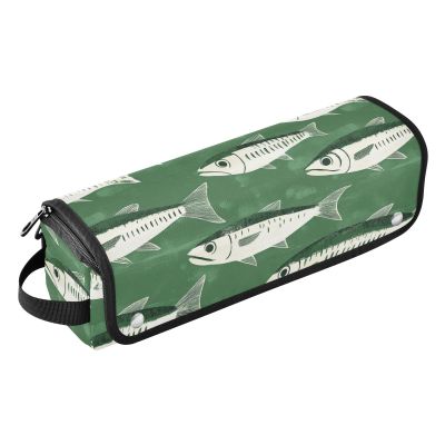 Green Fish Hot Hair Tools Travel Bag with Heat-Resistant Mat