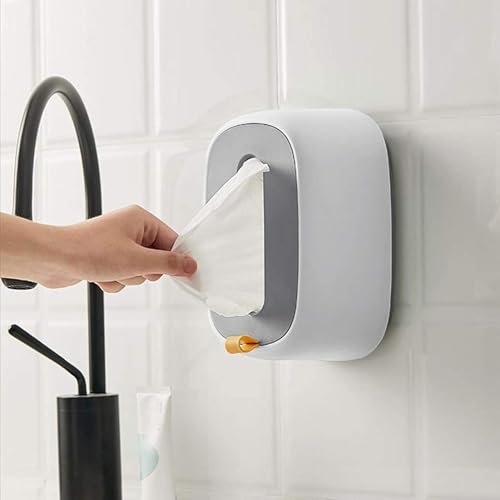 Wipe Holder Wall-Mounted Dispenser for Wet Wipes and Paper Towels