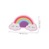 OATIPHO 20-Pack Colorful EVA Rainbow Nail Files for Natural Nails view 2