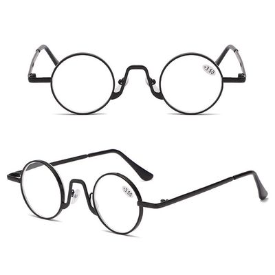 Retro Metal Round Reading Glasses