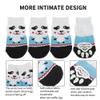 CAPASTEC Non-Slip Dog Socks Panda Pattern view 3