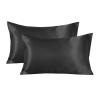 LIUHLFSR Satin Pillowcase for Hair and Skin, Red, 51 x 66 cm view 3
